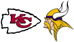 Minnesota Vikings Vs. Kansas City Chiefs Logos
