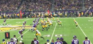 Photo: Packers at Vikings, 2018