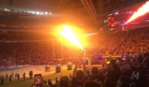 Photo: Pyrotechnics At US Bank Stadium